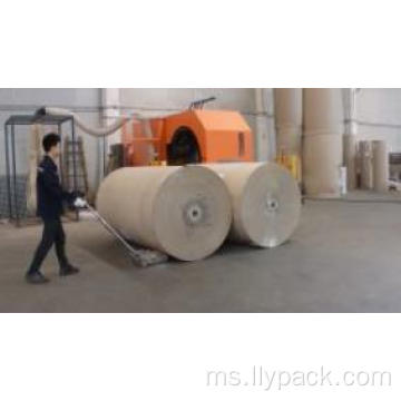 Kertas tugas berat Roll Pusher Reel Paper Mover